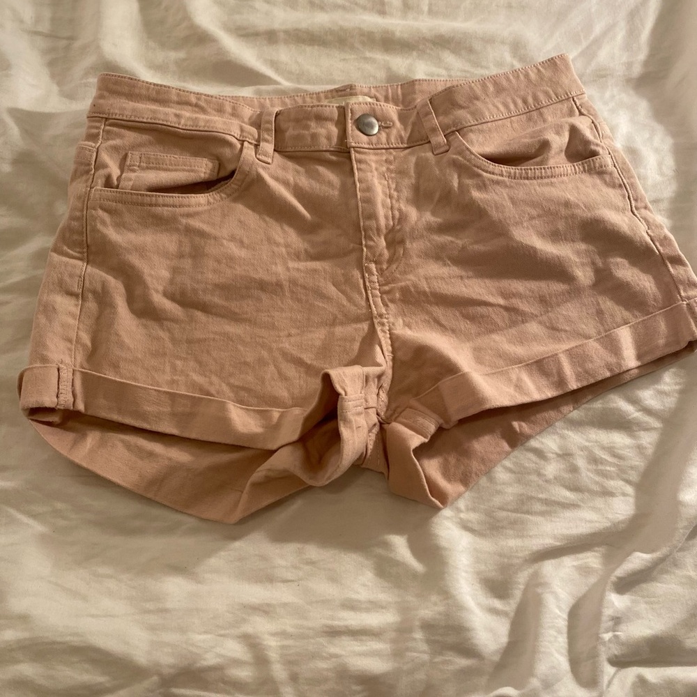 H&M Pink Denim Shorts